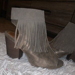 NEW Open toe heels booties